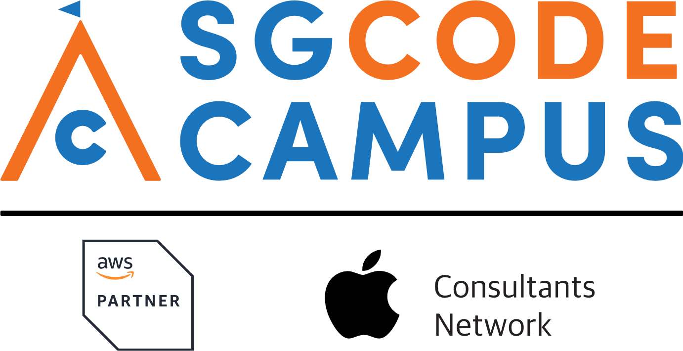 SG Code Campus AWS Partner Apple Consultants Network logo